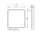 Tükör, TBOSS Floating Mirror Odis 75x80