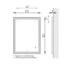 Tükör, TBOSS Floating Mirror Prisma 60x80