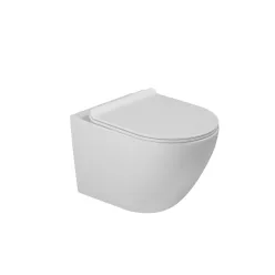  WC, Invena Tavro fali wc soft-close wc tetővel, fehér CE-71-001-Y