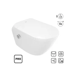   WC, Deante Silia Smart wc csésze automata ülőkével, fehér CSID6ZPW