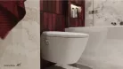 WC, Deante Silia Smart wc csésze automata ülőkével, fehér CSID6ZPW