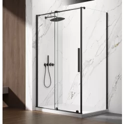   Zuhanykabin, Sapho Gelco Spirit Black zuhanykabin, 120x100 cm, fekete GI1012BGI3510B