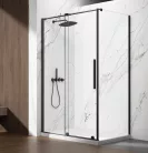 Zuhanykabin, Sapho Gelco Spirit Black zuhanykabin, 130x90 cm, fekete GI1013BGI3590B