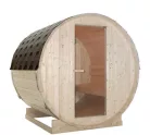 Szauna, Sanotechnik Tromsö L kültéri hordó szauna, négyszemélyes F50180