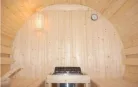 Szauna, Sanotechnik Tromsö L kültéri hordó szauna, négyszemélyes F50180