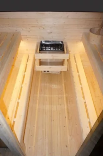 Szauna, Sanotechnik Hanko kültéri finn szauna, hatszemélyes F60180