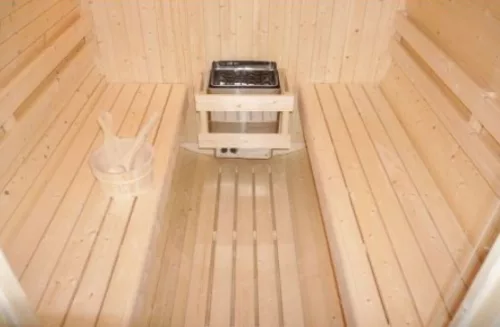 Szauna, Sanotechnik Tromsö XL kültéri hordó szauna, hatszemélyes F50220