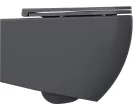 WC, Sapho Isvea Infinity Rimless fali wc 36,5x53 cm, antracit 10NF02005-2C