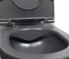 WC, Sapho Isvea Infinity Rimless fali wc 36,5x53 cm, antracit 10NF02005-2C