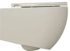 WC, Sapho Isvea Infinity Rimless fali wc 36,5x53 cm, elefántcsont 10NF02005-2K