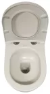 WC, Sapho Isvea Infinity Rimless fali wc 36,5x53 cm, elefántcsont 10NF02005-2K