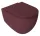 WC, Sapho Isvea Infinity Rimless fali wc 36,5x53 cm, gesztenyevörös 10NF02005-2R