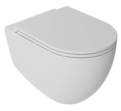 WC, Sapho Isvea Infinity Rimless fali wc 36,5x53 cm, matt fehér 10NF02005-2L