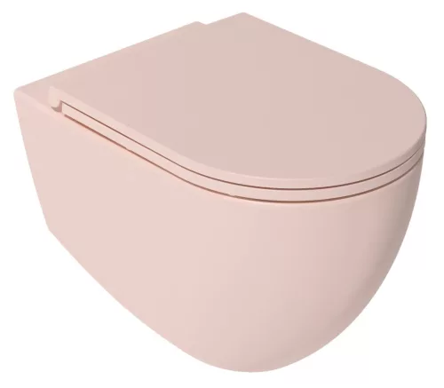 WC, Sapho Isvea Infinity Rimless fali wc 36,5x53 cm, matt lazac 10NF02005-2S