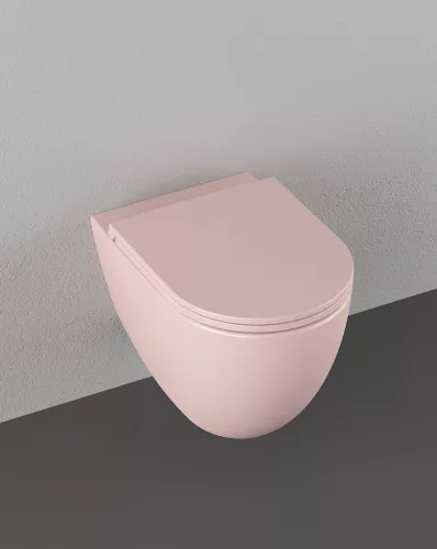 WC, Sapho Isvea Infinity Rimless fali wc 36,5x53 cm, matt lazac 10NF02005-2S