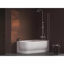 Kád, Ravak ARC 150x105 fehér, jobbos CF41000000