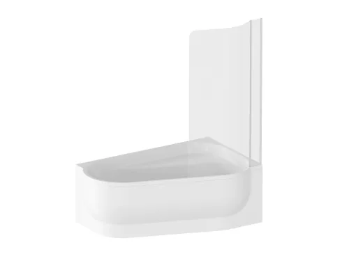 Kád, Ravak ARC 150x105 fehér, jobbos CF41000000