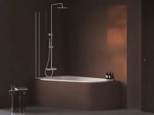 Kád, Ravak ARC 160x105 fehér, balos CF51000000