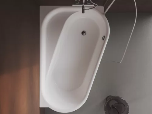 Kád, Ravak ARC 160x105 fehér, jobbos CF61000000