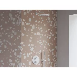   Falba süllyesztett csaptelep, Ravak Spring termosztatikus, 2 utas, R-boxhoz, matt fehér X070573