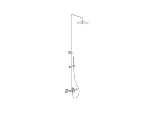 Zuhanyszett, Ravak Spring termosztátos zuhanyoszlop zuhanyszettel, króm X070538