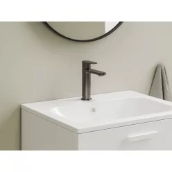   Mosdó csaptelep, Ravak Chrome II mosdó csaptelep 175 mm, szálcsiszolt grafit X070657