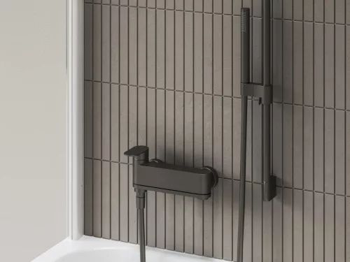 Kádtöltő csaptelep, Ravak Chrome II kádtöltő csaptelep, szálcsiszolt grafit X070662