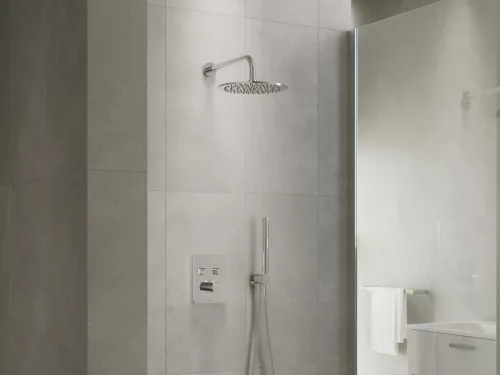 Falba süllyesztett csaptelep, Ravak Flat 2 utas, termosztátos csaptelep, króm X070747