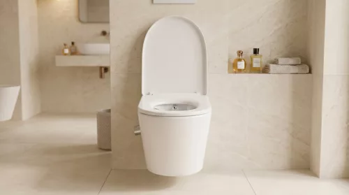 WC, Wellis Clement Plus Wc beépített bidé funkcióval WF00216