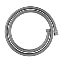   Zuhany gégecső, Wellis Altona PVC zuhany gégecső, 150 cm, gun metal grey WZ00129