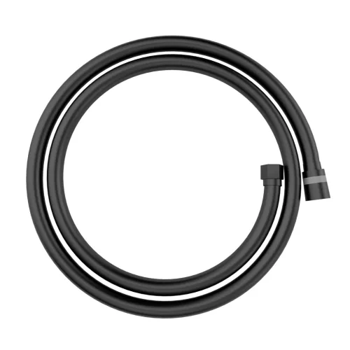 Zuhany gégecső, Wellis Altona PVC zuhany gégecső, 150 cm, matt fekete WZ00128