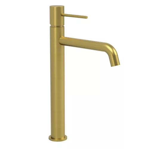 Mosdó csaptelep, Wellis Altona magasított mosdó csaptelep, brsuhed gold ACS0409