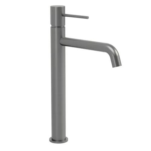 Mosdó csaptelep, Wellis Altona magasított mosdó csaptelep, brsuhed gun metal grey ACS0408