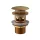 Lefolyó, Wellis mosdó lefolyó, click-clack, túlfolyós mosdókhoz, brushed rose gold WF00207