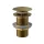 Lefolyó, Wellis mosdó lefolyó, click-clack, túlfolyó nélküli mosdókhoz, brushed gold WF00204