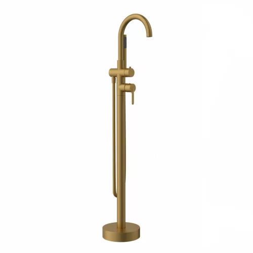 Kádtöltő csaptelep, Wellis Vito szabadonálló kád csaptelep brushed gold ACS0430