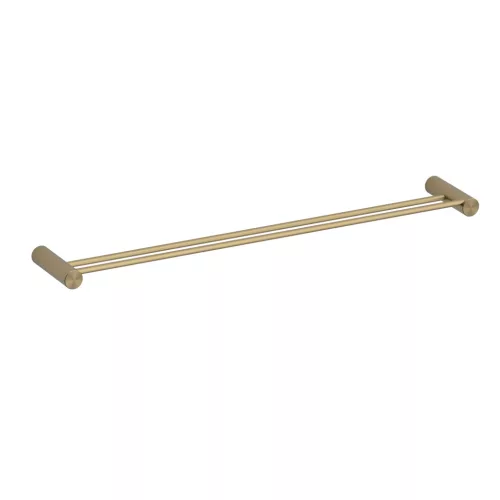 Törölközőtartó, Wellis Ischia dupla törölközőtartó, brushed gold WE00204