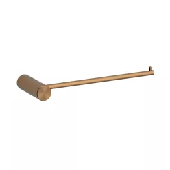   Törölközőtartó, Wellis Ischia szimpla törölközőtartó, brushed rose gold WE00211