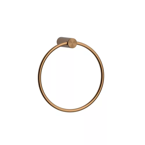 Törölközőtartó, Wellis Ischia törölközőtartó gyűrű, brushed rose gold WE00210