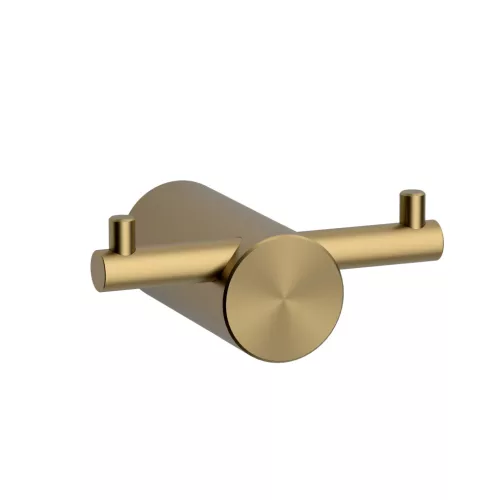 Fogas, Wellis Ischia dupla akasztó brushed gold WE00201