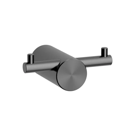 Fogas, Wellis Ischia dupla akasztó brushed gun metal grey WE00193