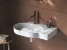 Mosdó, Ravak ARC 83/65 mosdó, jobbos túlfolyó nélkül és csaptelep furattal XJXP1283001