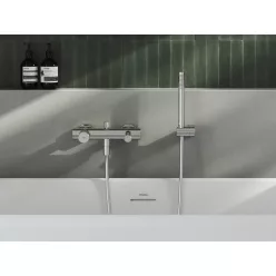   Kádtöltő csaptelep, Ravak Revers RV Grid  kádtöltő, zuhanyszett nélkül, króm X070855