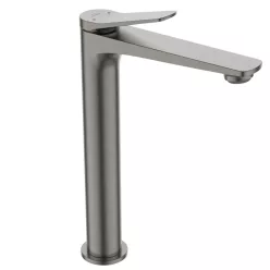   Mosdó csaptelep, Invena Alonia magasított mosdó csaptelep, gun metal BU-70-W24-V