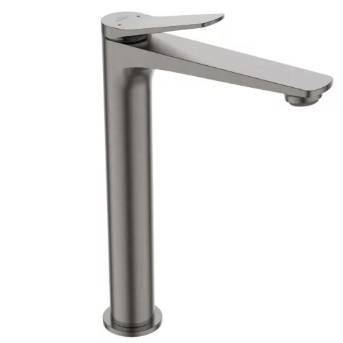 Mosdó csaptelep, Invena Alonia magasított mosdó csaptelep, gun metal BU-70-W24-V
