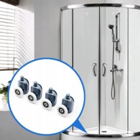 Zuhanykabin görgők