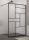 Walk-in, Aqualife BR-7008E 120x200 fekete zuhanyfal AKCIÓ